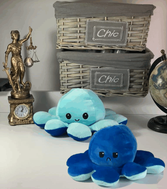 Jucarii plus Caracatita reversibila cu 2 fete Octopus