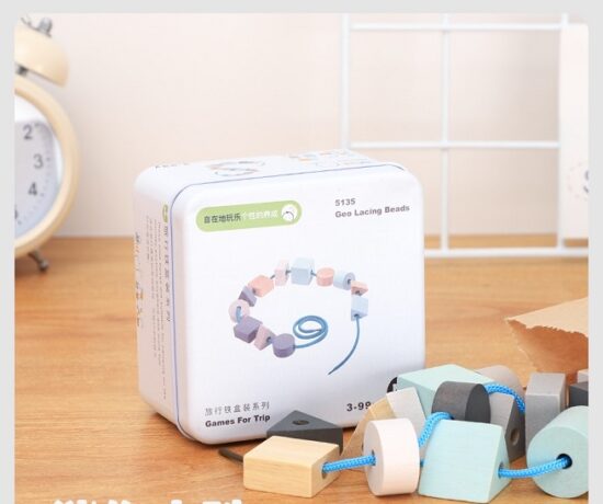 Mini jocuri de constructie creative din lemn pentru calatorii