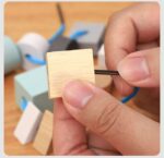 Mini jocuri de constructie creative din lemn pentru calatorii