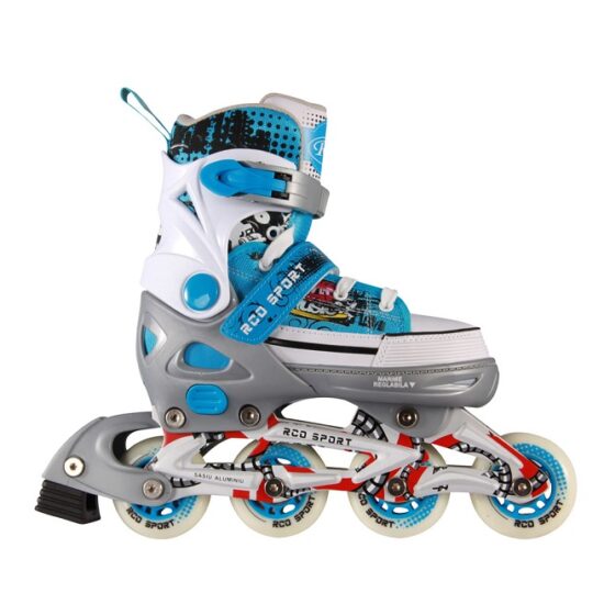 Role reglabile Albastre din aluminiu Model Adidas