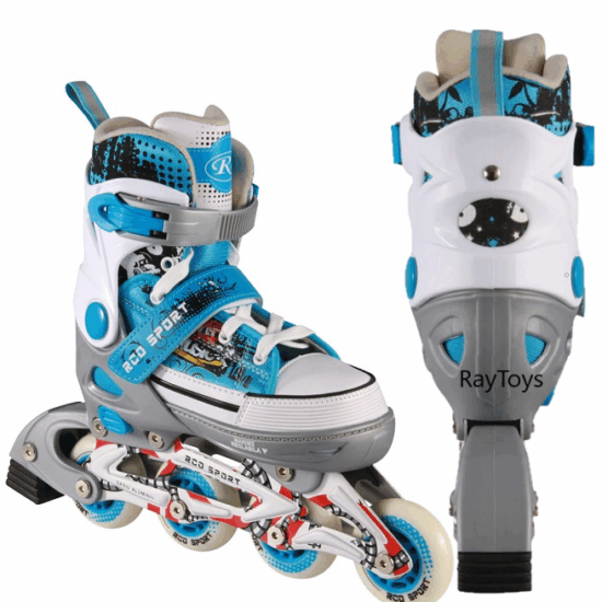 Role reglabile Albastre din aluminiu Model Adidas Role reglabile Albastre din aluminiu Model Adidas