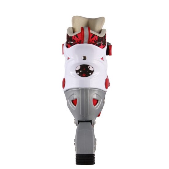 Role reglabile din aluminiu Model Adidas Rosu