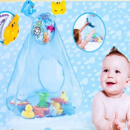 Cort de joaca pentru baie cu animalute pentru copii