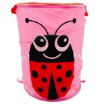 Cos pentru depozitarea jucariilor pliabil cu capac