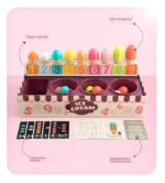 Joc Numaram cu Inghetata colorata Matematica Topbright