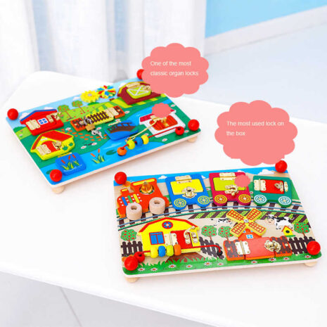 Joc incuie si descuie Ferma din lemn Onshine