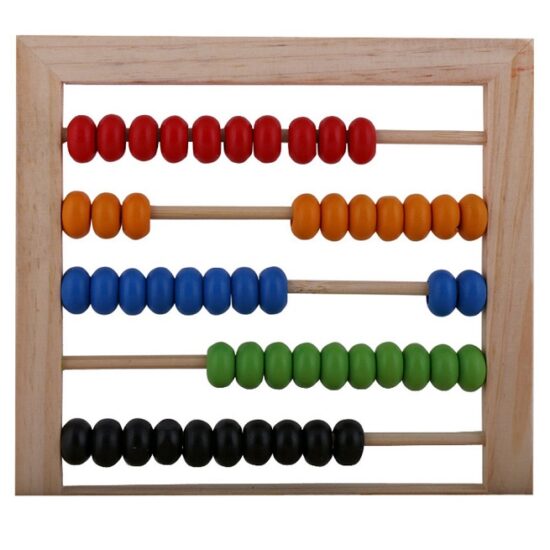 Jucarie educativa Alfabetul mare si mic cu Numere Abac