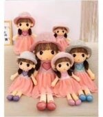 Papusa Kawaii din plus imbracata si cu palarie