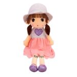 Papusa Kawaii din plus imbracata si cu palarie2