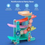 Pista cu masini Jucarie Circuit cu xilofon 3in1 Gameplay