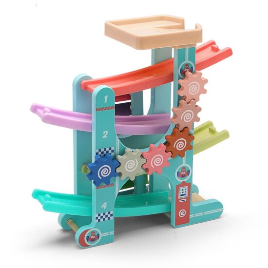 Pista cu masini Jucarie Circuit cu xilofon 3in1 Gameplay