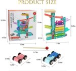 Pista cu masini Jucarie Circuit cu xilofon 3in1 Gameplay