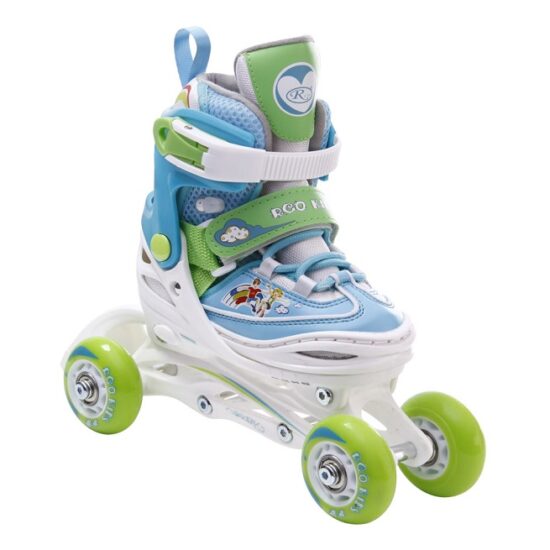 Role reglabile cu 4 roti stabile pentru copii