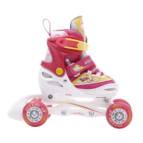 Role reglabile cu 4 roti stabile pentru copii