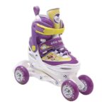 Role reglabile cu 4 roti stabile pentru copii