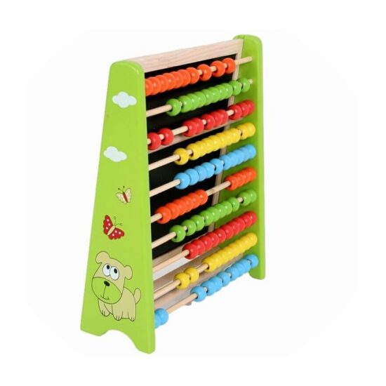 Tabla magnetica cu abac cifre si accesorii pentru scriere 3 in 1