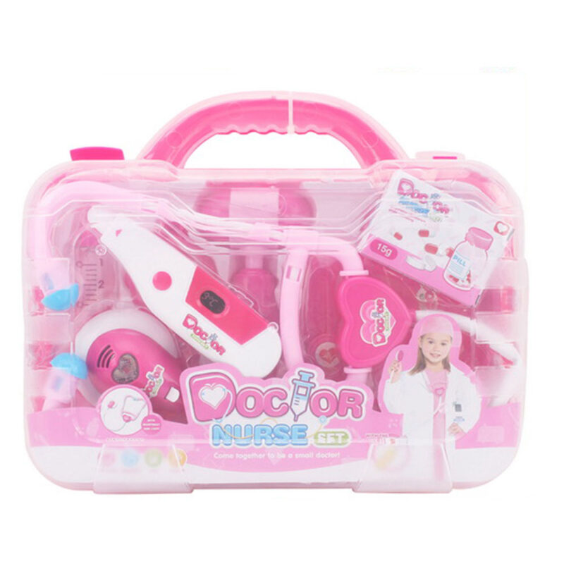 Trusa de doctor cu 9 accesorii cu efecte sonore si luminoase