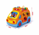 Jucarie Camioneta cu forme geometrice lumini sunete Hola