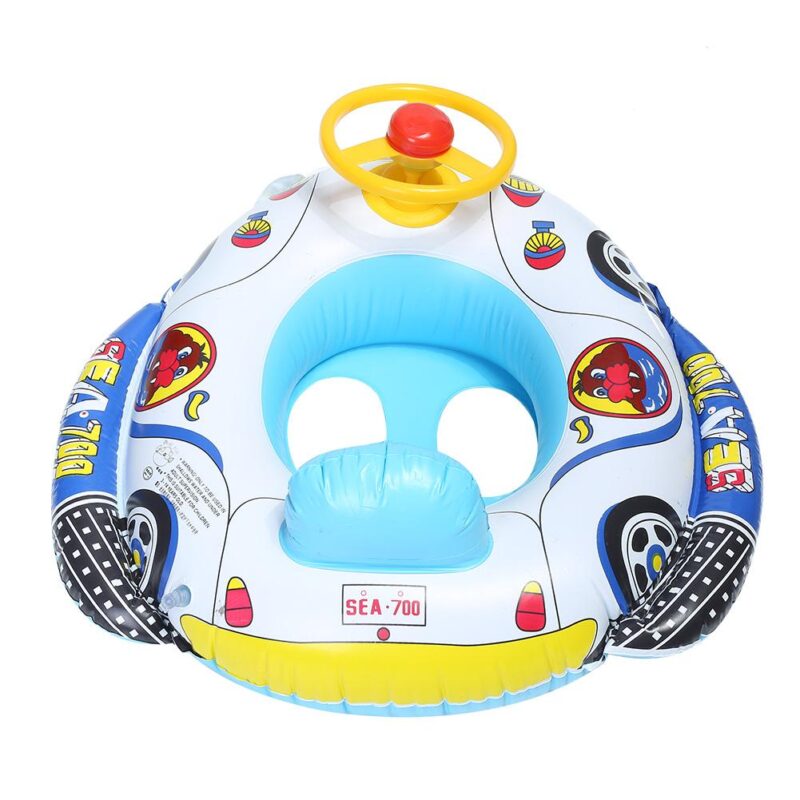 Colac gonflabil orificii picioare Masina cu volan