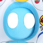 Colac gonflabil orificii picioare Masina cu volan