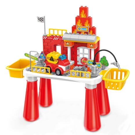 Masuta multifunctionala 55 cuburi de construit