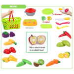 Set bucatarie Cosul cu fructe si legume pentru gatit