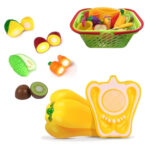 Set bucatarie Cosul cu fructe si legume pentru gatit