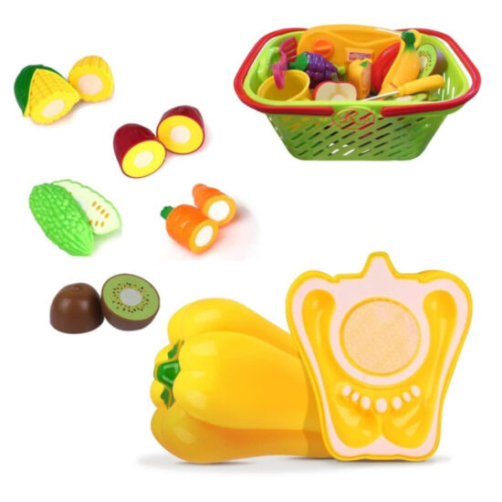 Set bucatarie Cosul cu fructe si legume pentru gatit