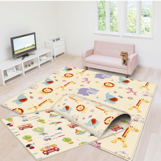 Covor joaca din spuma cu 2 fete termoizolant Masina Covor joaca din spuma cu 2 fete termoizolant Masina