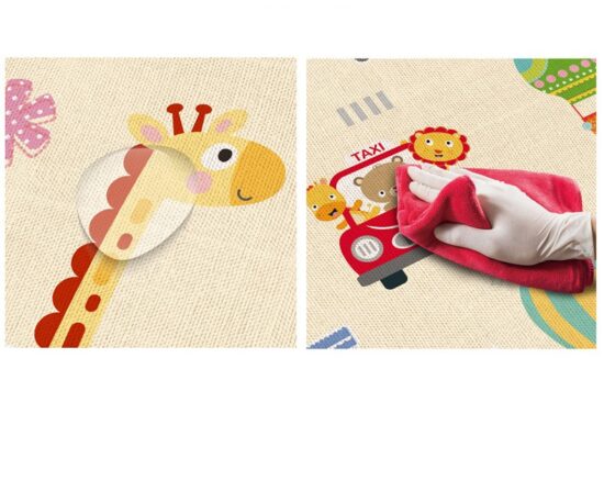 Covor joaca din spuma cu 2 fete termoizolant Masina