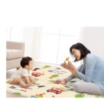 Covor joaca din spuma cu 2 fete termoizolant Masina