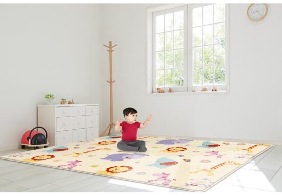 Covor joaca din spuma cu 2 fete termoizolant Masina