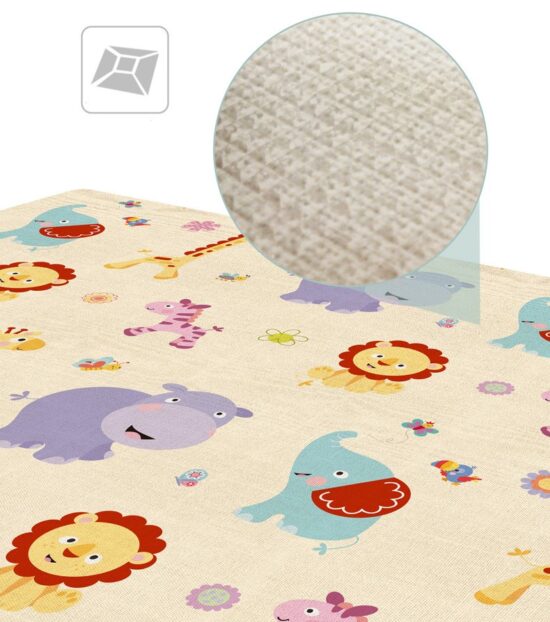 Covor joaca din spuma cu 2 fete termoizolant Masina