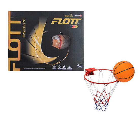 Set Cos de baschet cu inel metalic copii