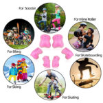 Set 3 protectii captusite pentru role skateboard copii