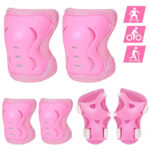 Set 3 protectii captusite pentru role skateboard copii