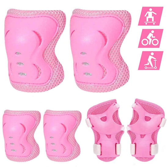 Set 3 protectii captusite pentru role skateboard copii