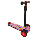 Trotineta copii cu 3 roti late luminoase si pliabila PC62B12