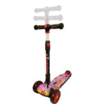 Trotineta copii cu 3 roti late luminoase si pliabila PC62B12