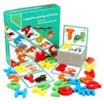 Joc carduri cu animale si litere 3D Alfabetul A-Z 52 piese