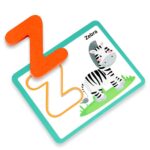 Joc carduri cu animale si litere 3D Alfabetul A-Z 52 piese