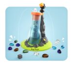 Jucarie Montessori Hranim corbul in picioare pe stanca