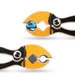 Jucarie Montessori Hranim corbul in picioare pe stanca