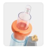 Jucarie Montessori Hranim corbul in picioare pe stanca