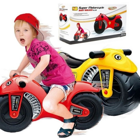 Motocicleta super bicicleta copii cu roti groase