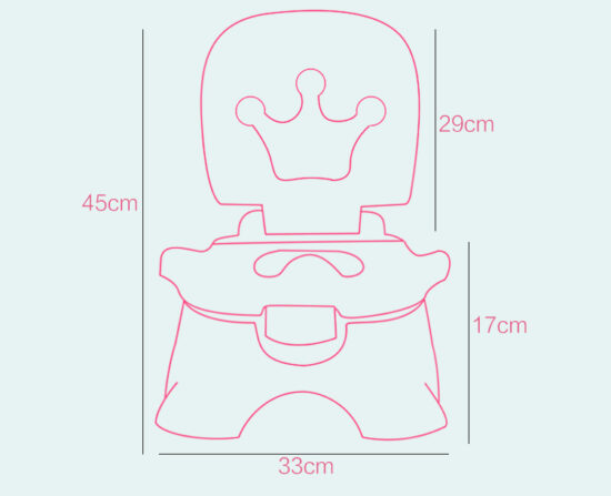 Olita copii cu recipient detasabil si scaun 2 in 1 King