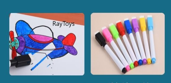 Puzzle magnetic Carte cu desen pe puncte si carioci