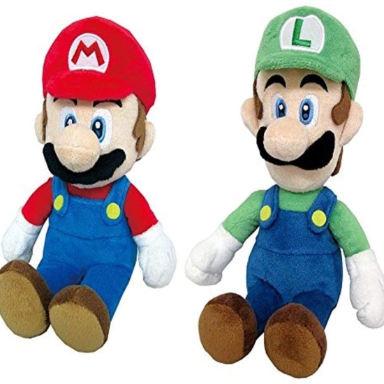 Set Jucarii plus Mario si Luigi din jocul Super Mario Bros