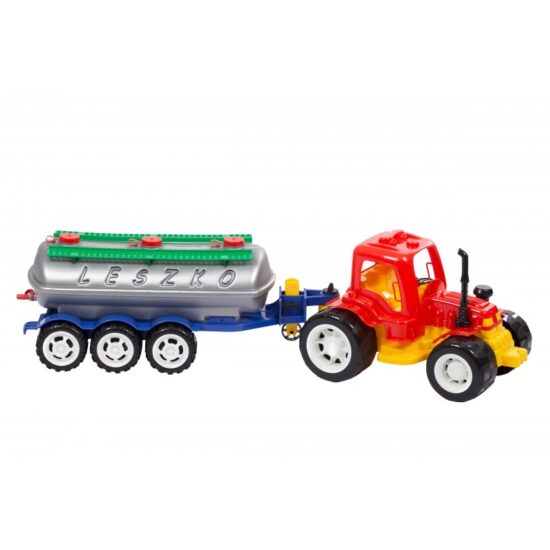 Tractor cu cisterna detasabila Jucarii vehicule Leszko