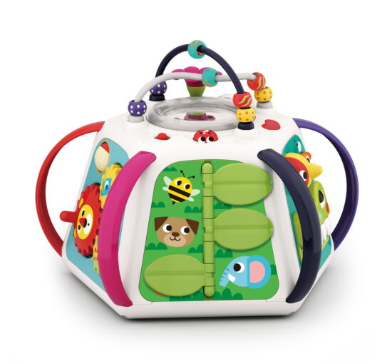 Jucarie interactiva Piramida Bebe cu activitati Hola